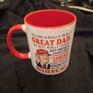 Trump Dad Mug - Dad Coffee Mug Humerous Great Fathers Day Gift